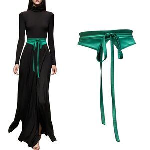 4852 Woman Belt For Dress Wide Waspie Corset Lace-up